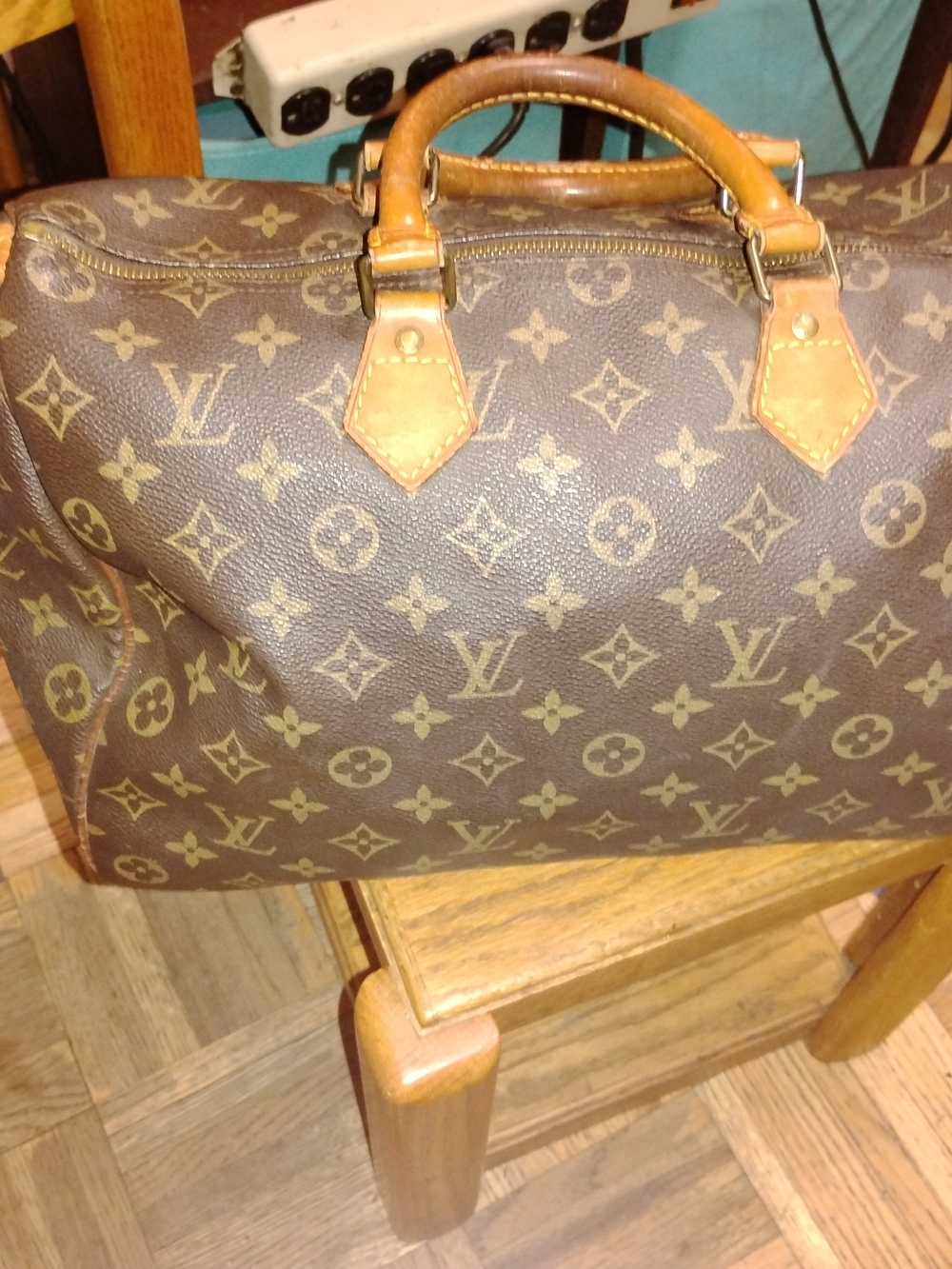 Louis Vuitton Monogram Canvas Duffel Bag in Brown and Tan